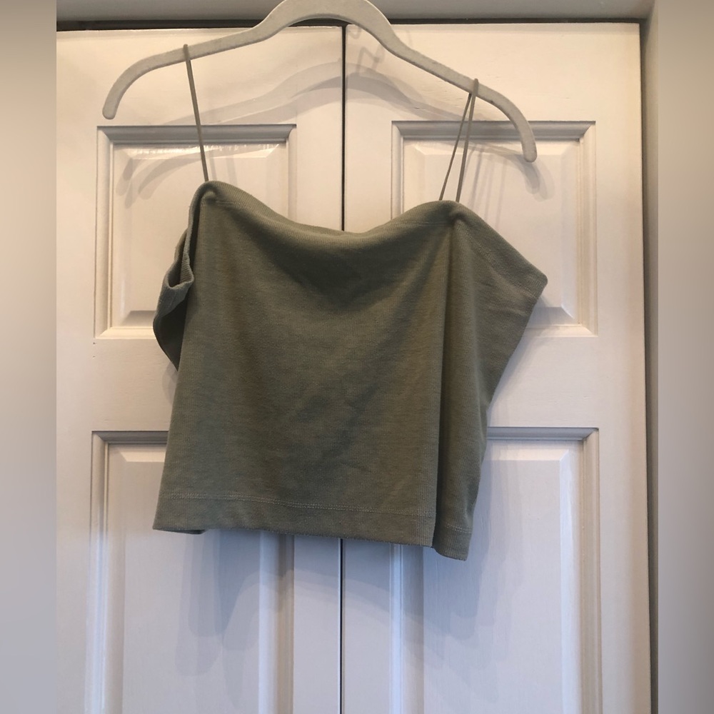 American Eagle bungee crop top